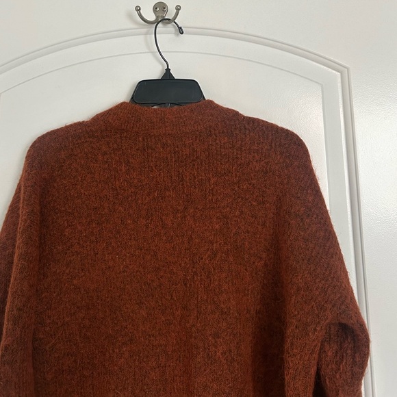 Madewell Women's Cowen Cardigan Sweater size small wool blend relaxed NG753 - Picture 8 of 12